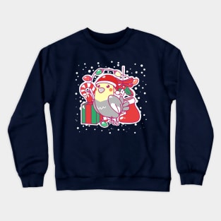 Christmas Cockatiel Crewneck Sweatshirt